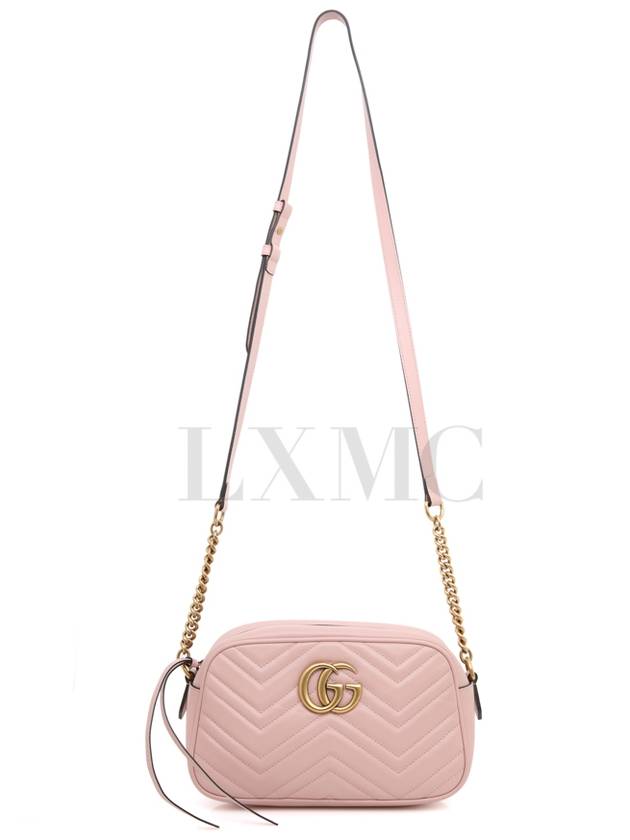 Marmont matelass chain bag cross 447632 - GUCCI - BALAAN 4