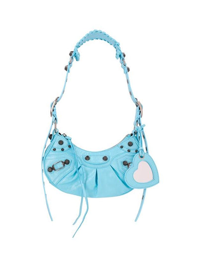 Le Cagole XS Lambskin Shoulder Bag Light Blue - BALENCIAGA - BALAAN 2