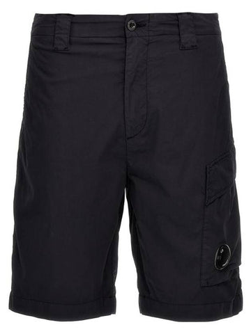 50 Fili Cargo Shorts Navy - CP COMPANY - BALAAN 1