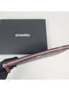 Medium Classic Clutch Bag Caviar Leather & Silver Black - CHANEL - BALAAN 7