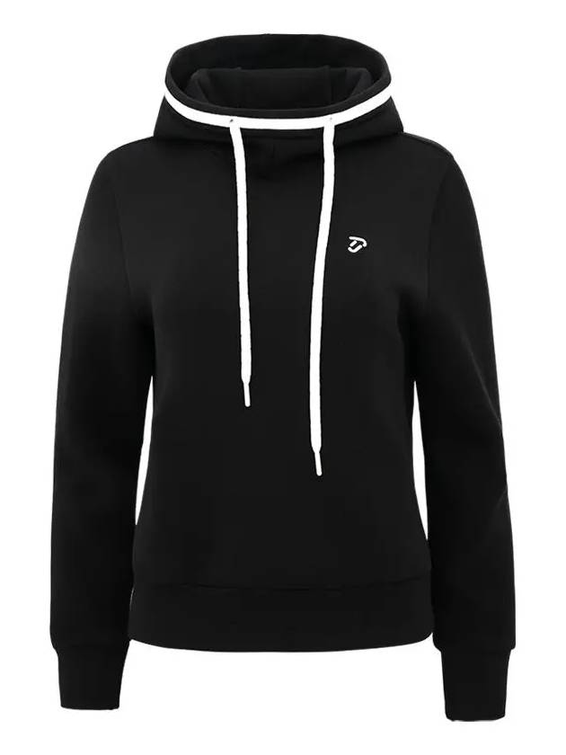 Women s color combination line point hooded sweatshirt IPL4WTS234 BK - IJP DESIGN - BALAAN 2