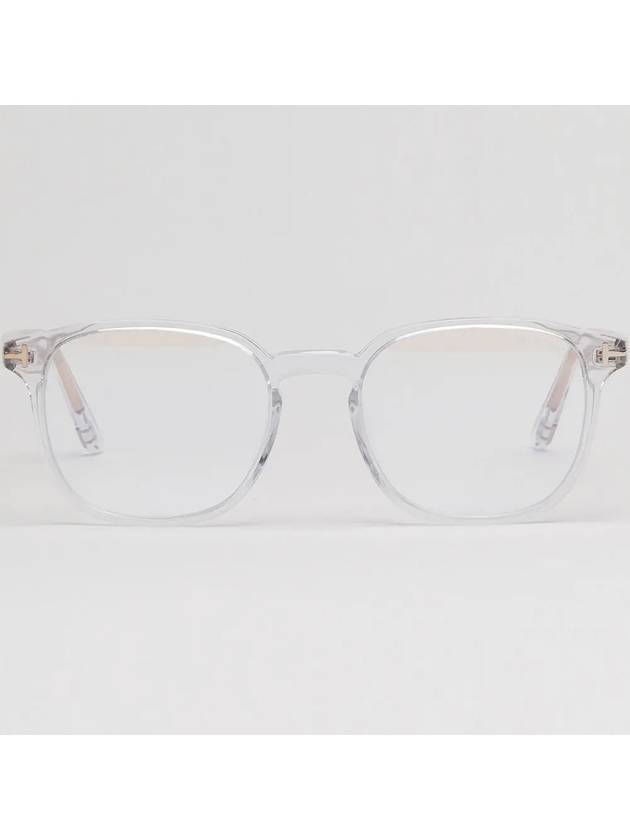 Blue light blocking glasses frame TF5797KB 026 Transparent horn rim eye protection - TOM FORD - BALAAN 3