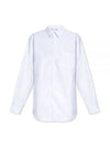 Striped Long Sleeve Shirt White - COMME DES GARCONS - BALAAN 2