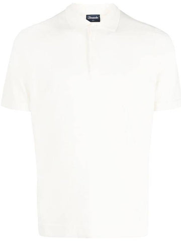 Drumohr Short Sleeves Polo Shirt With Buttons Clothing - DRUMOHR - BALAAN 1