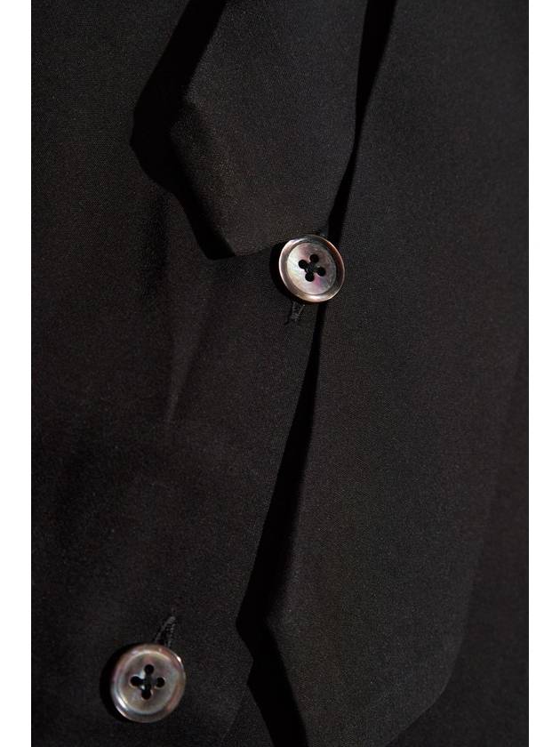 Paul Smith Shirt With Attached Tie, Women's, Black - PAUL SMITH - BALAAN 5