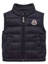 Baby Padded Down Vest Night Blue NEW AMAURY 1A00006 595FE 778 - MONCLER - BALAAN 1