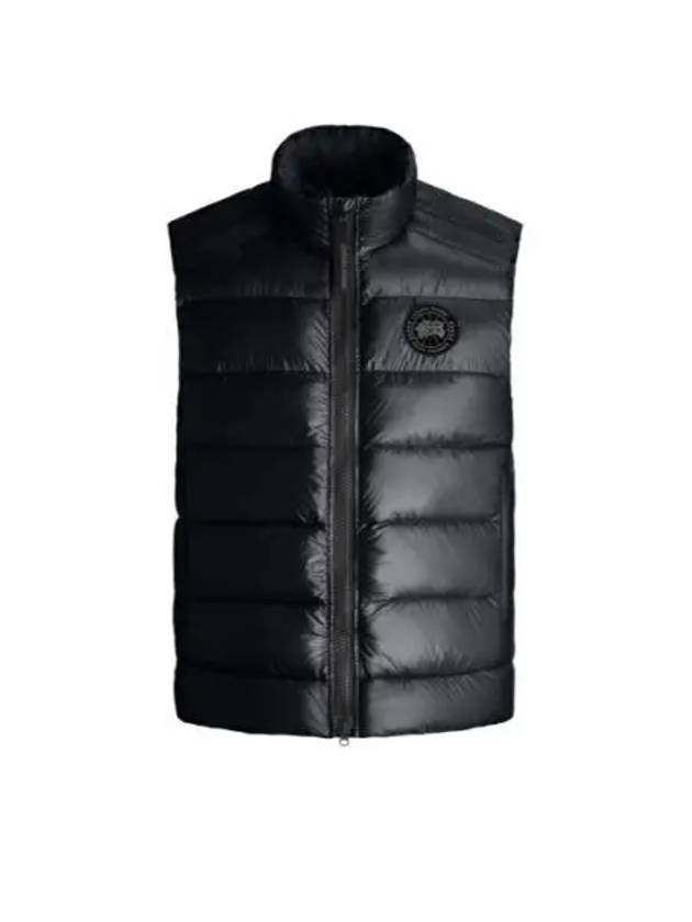 Men's Crofton Down Padded Vest Black - CANADA GOOSE - BALAAN 2