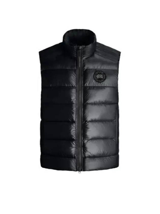 Men's Crofton Down Padding Vest Black - CANADA GOOSE - BALAAN 2