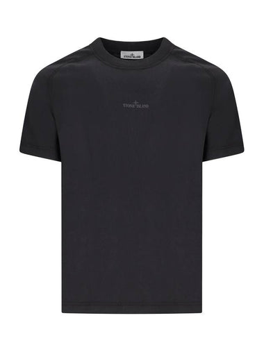 T-SHIRT WITH LOGO - STONE ISLAND - BALAAN 1