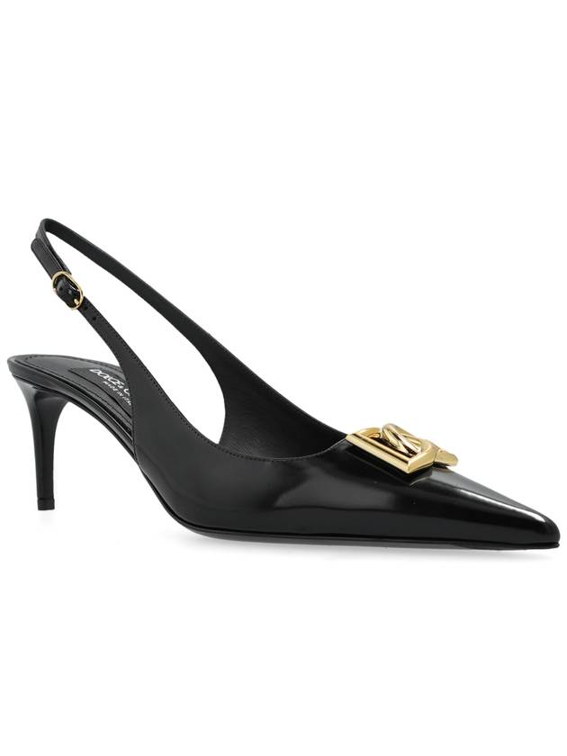 Dolce & Gabbana Leather Shoes, Women's, Black - DOLCE&GABBANA - BALAAN 4