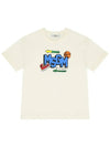 Kids Women s Logo Print T Shirt F4MSJBTH246 013 - MSGM - BALAAN 2