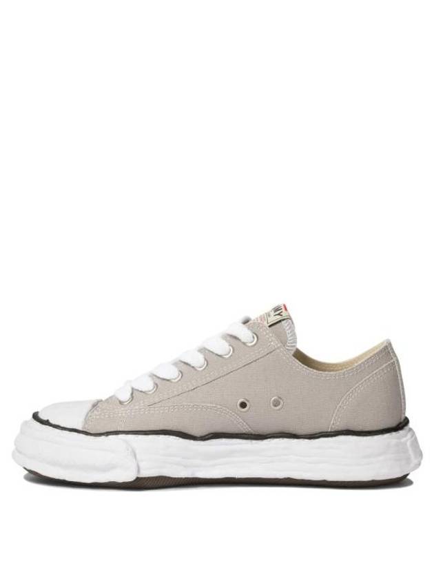 Peterson23 OG Sole Canvas Low Top Sneakers Grey - MAISON MIHARA YASUHIRO - BALAAN 4