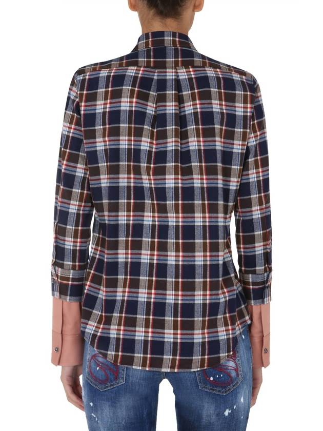 Flannel Shirt S72DL0665S53169001F B0040168305 - DSQUARED2 - BALAAN 4