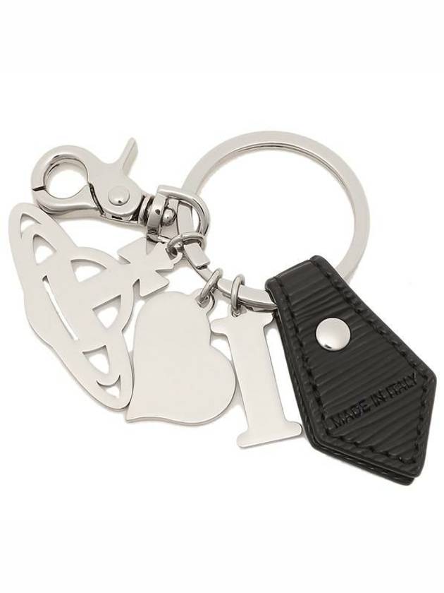 Polly I Love ORB Charm Key Holder Black - VIVIENNE WESTWOOD - BALAAN 3