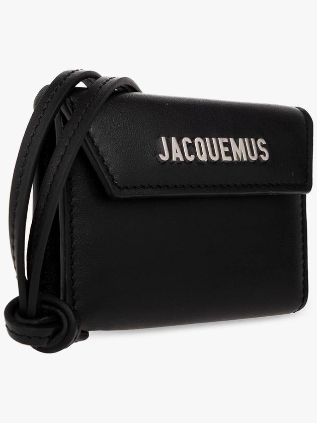 Le Porte Envelope Card Wallet Black - JACQUEMUS - BALAAN 5