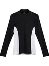 Thabisa Mockneck Long Sleeve T-Shirt Black - J.LINDEBERG - BALAAN 2