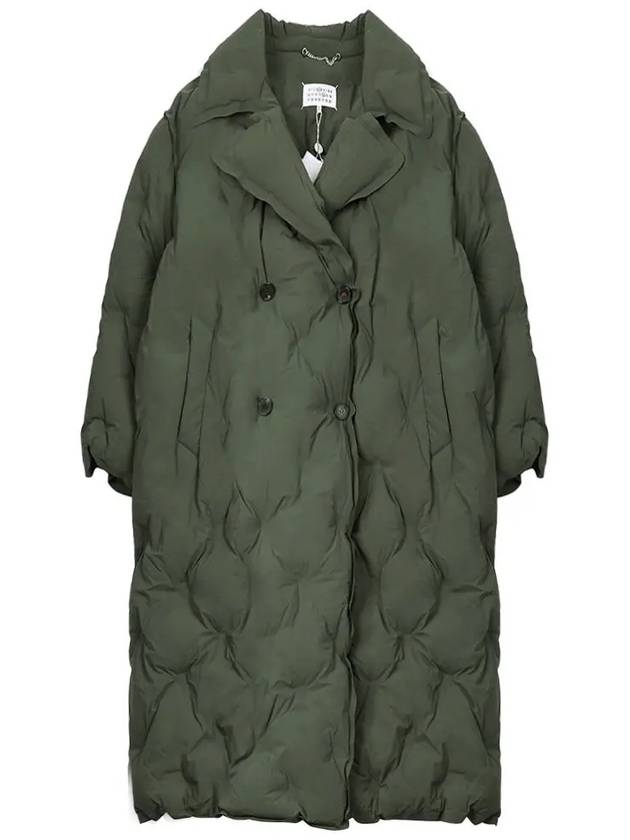 Recycled Nylon Padded Coat Olive - MAISON MARGIELA - BALAAN 2