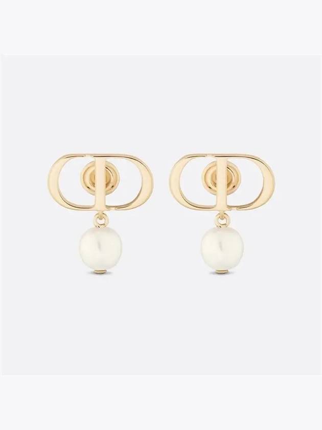 Women's Petit CD Earrings Gold - DIOR - BALAAN 2