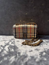 TB Logo Check Bouclé Mini Lola Cross Bag Beige - BURBERRY - BALAAN 9