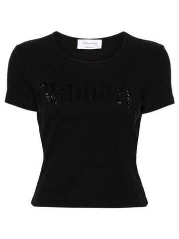 Long Sleeve T-Shirt 2T048A N0990 BLACK - BLUMARINE - BALAAN 1