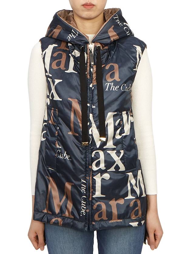 19291104650 LOGOS 008 Women s Double sided Padded Vest - MAX MARA - BALAAN 5