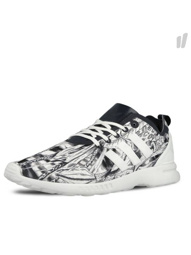 01S82936OriginalZX Flux SmoothBlack Floral - ADIDAS - BALAAN 9