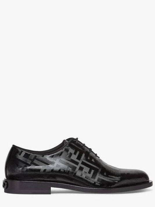 Patent Leather Lace Up Derby Black - FENDI - BALAAN 2