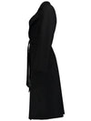 CLES wool coat black 2360110137 007 - MAX MARA - BALAAN 4