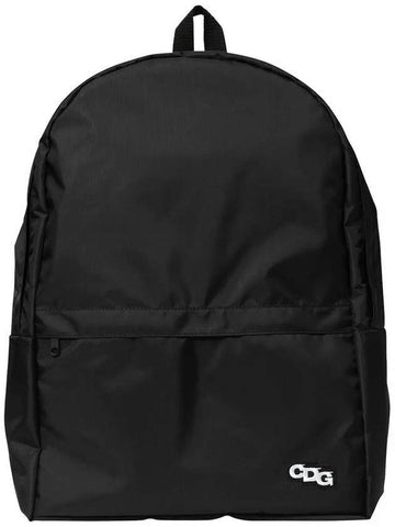 Logo Patch Backpack Black - COMME DES GARCONS - BALAAN 1