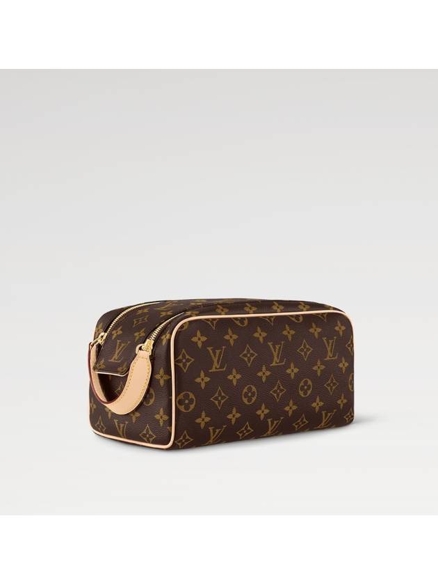 Dopp Kit Toilet Monogram Canvas Pouch Bag Brown - LOUIS VUITTON - BALAAN 3