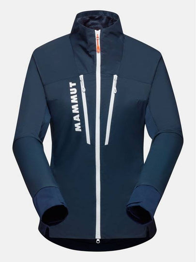 Women's Aenergy IN Hybrid Zip Up Jacket Navy - MAMMUT - BALAAN 2