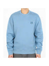 Bold Fox Head Cotton Sweatshirt Blue - MAISON KITSUNE - BALAAN 1