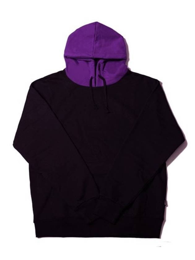 Unisex Two-tone Heavy Hoodie Purple BAL10038 - RESPECT - BALAAN 2