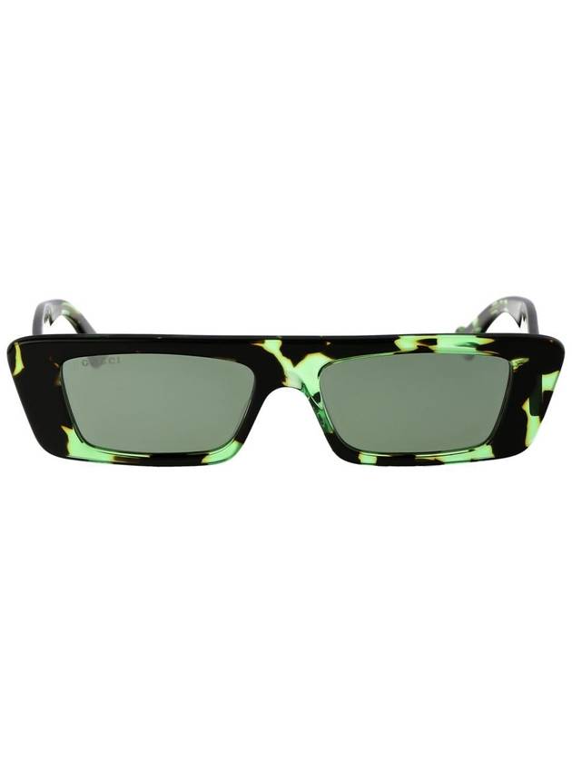 tortoiseshell rectangular frame sunglasses GG1331S - GUCCI - BALAAN 2