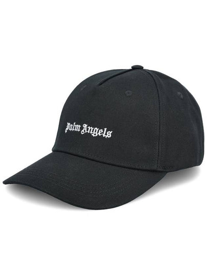 Classic Logo Ball Cap Black - PALM ANGELS - BALAAN 2