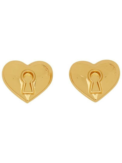 earrings 91848404 0606 GOLD - MOSCHINO - BALAAN 2