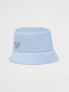 Re-Nylon Triangle Logo Bucket Hat Sky Blue - PRADA - BALAAN.