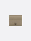 CD Icon Grained Calfskin Card Wallet Beige - DIOR - BALAAN 2