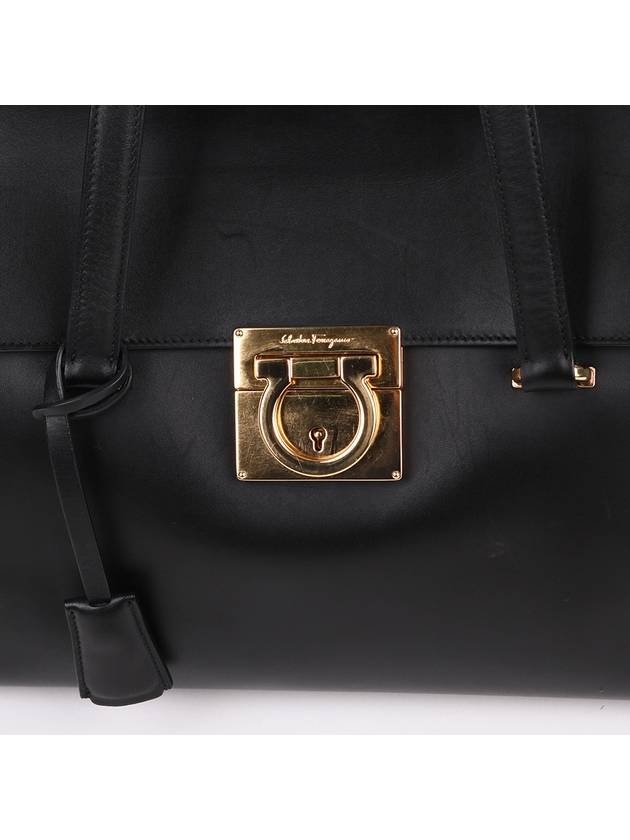 Ferragamo Black Gancini Mara Women s Tote Bag - SALVATORE FERRAGAMO - BALAAN 2