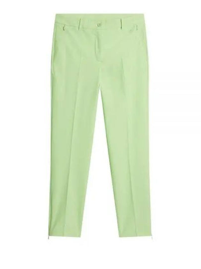 Pia Mid-Rise Crop Pants Paradise Green - J.LINDEBERG - BALAAN 2