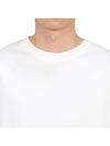 Men's short sleeve t-shirt LAY SNM 1066 OPTIC WHITE - STUDIO NICHOLSON - BALAAN 5