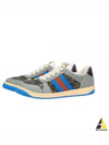 Screener Web GG Low Top Sneakers Gray Black - GUCCI - BALAAN 2