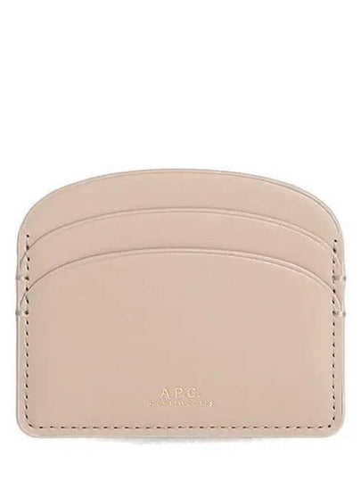 Demi Lune Card Wallet Light Beige - A.P.C. - BALAAN 2