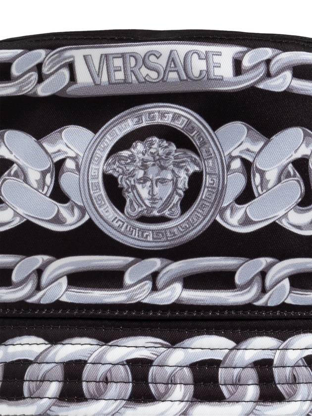 Versace Hat With Print, Men's, Black - VERSACE - BALAAN 4