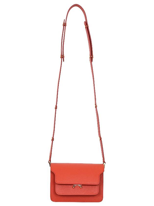 Women s Shoulder Bag Marni Trunk Mini Orange - MARNI - BALAAN 4