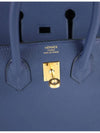 Blue Navy Togo Birkin 25 Gold W - HERMES - BALAAN 8