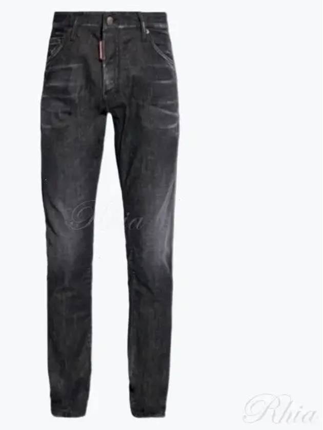 Easy Wash Cool Guy Straight Jeans Black - DSQUARED2 - BALAAN 2