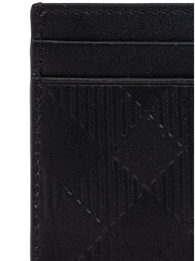 Burberry Leather Card Case Men s Black - BURBERRY - BALAAN 4