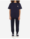 Chillax Fox Patch Classic Track Pants Navy - MAISON KITSUNE - BALAAN 6