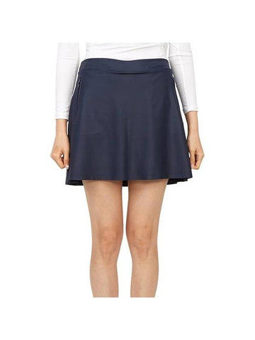 Women's Effortless A-Line Skirt Navy - G/FORE - BALAAN 1